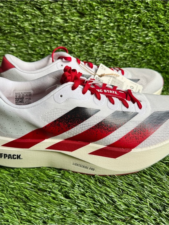 Adidas Adizero Evo SL NC State Wolfpack 9 Mens Shoes North Carolina JQ4571 New main image 4